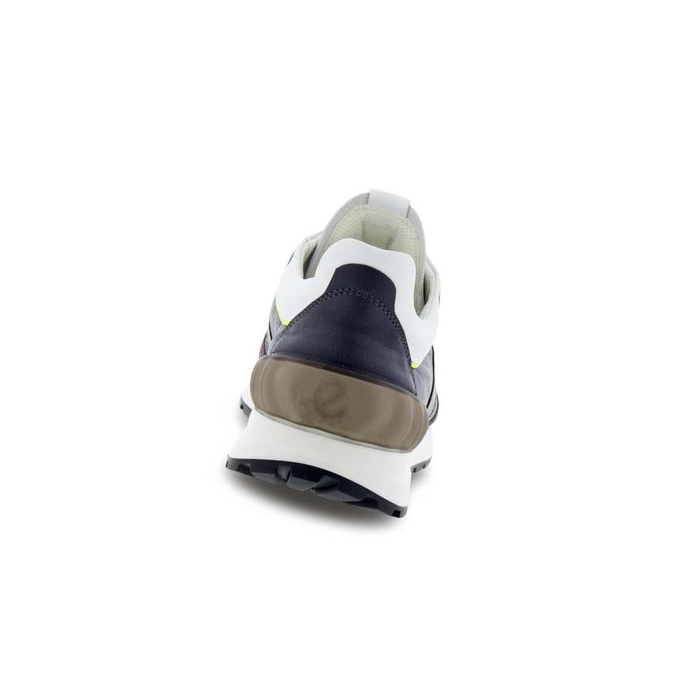 Men's Ecco Astir Casual Shoes White / Light Green | Canada 456NWY